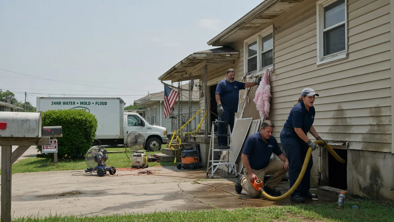 Water Damage Repair in Elmwood, IL near me